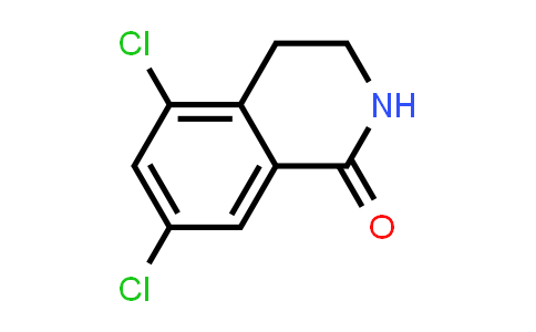 CAS No. 885273-81-4, 5,7-Dichloro-3,4-dihydroisoquinolin-1(2H)-one