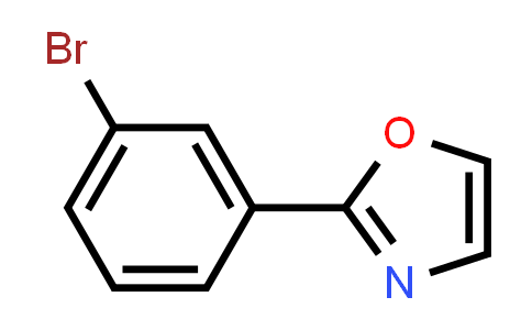 CAS No. 885274-35-1, 2-(3-Bromophenyl)-1,3-oxazole