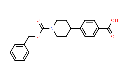 885274-62-4 | 4-(1-((Benzyloxy)carbonyl)piperidin-4-yl)benzoic acid