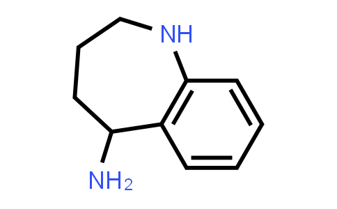 CAS No. 885275-16-1, 2,3,4,5-tetrahydro-1H-benzo[b]azepin-5-amine