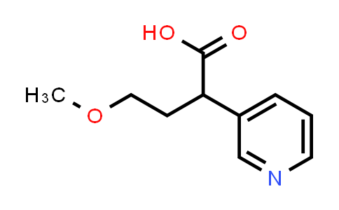 CAS No. 885277-06-5, 4-Methoxy-2-pyridin-3-yl-butyric acid