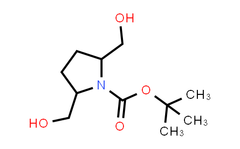 885277-59-8 | tert-Butyl 2,5-bis(hydroxymethyl)pyrrolidine-1-carboxylate