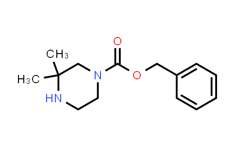 CAS No. 885278-86-4, benzyl 3,3-dimethylpiperazine-1-carboxylate