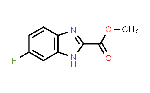 CAS No. 885280-04-6, Methyl 6-fluoro-1H-1,3-benzodiazole-2-carboxylate