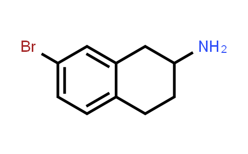 CAS No. 885280-71-7, 7-Bromo-1,2,3,4-tetrahydronaphthalen-2-amine