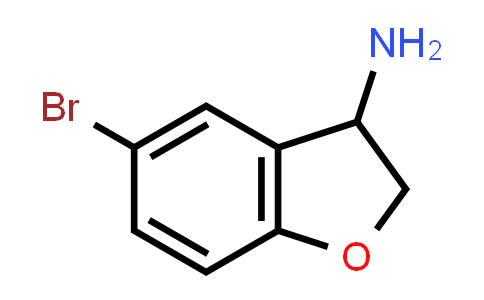 CAS No. 885280-79-5, 5-Bromo-2,3-dihydrobenzofuran-3-amine