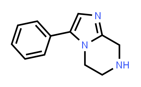 CAS No. 885281-16-3, 3-Phenyl-5,6,7,8-tetrahydro-imidazo[1,2-a]pyrazine