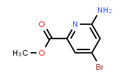 CAS No. 885326-88-5, Methyl 6-amino-4-bromopicolinate