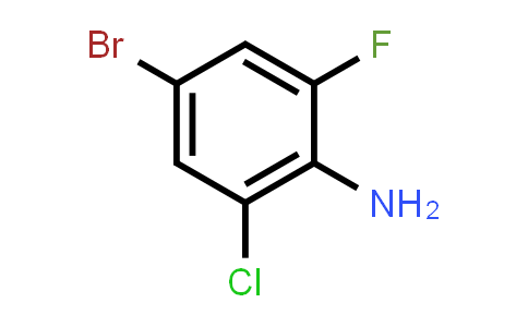 CAS No. 885453-49-6, 4-Bromo-2-chloro-6-fluoroaniline