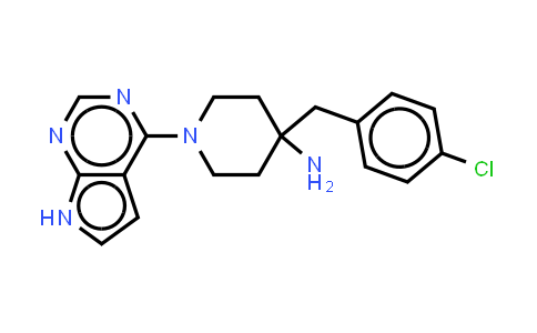 MC577499 | 885499-61-6 | 4-[(4-氯苯基)甲基]-1-(7H-吡咯并[2,3-D]嘧啶-4-基)-4-哌啶胺