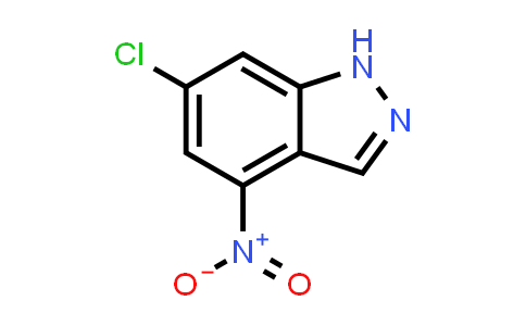 885519-50-6 | 6-Chloro-4-nitro-1H-indazole