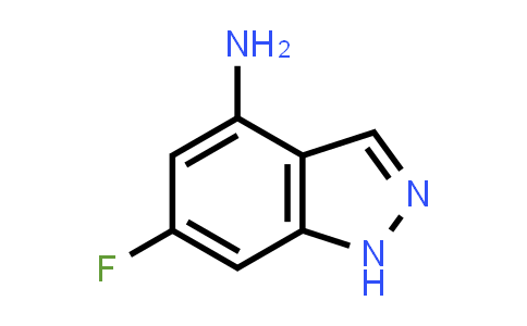 CAS No. 885520-16-1, 6-Fluoro-1H-indazol-4-amine