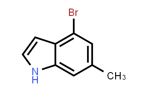 CAS No. 885520-48-9, 4-Bromo-6-methyl-1H-indole