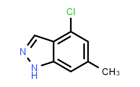 CAS No. 885521-74-4, 4-Chloro-6-methyl-1H-indazole