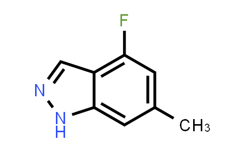 CAS No. 885522-09-8, 4-Fluoro-6-methyl-1H-indazole