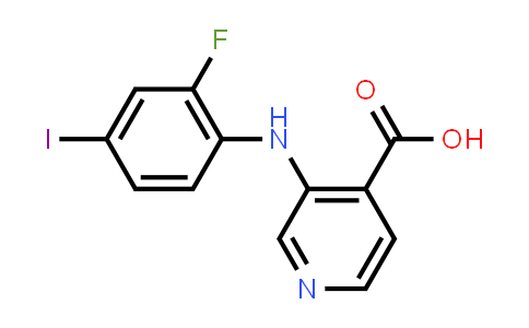 CAS No. 885588-03-4, 3-[(2-Fluoro-4-iodophenyl)amino]isonicotinic acid