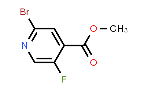 CAS No. 885588-14-7, Methyl 2-bromo-5-fluoropyridine-4-carboxylate