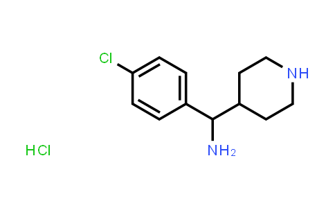 CAS No. 885595-34-6, (4-Chlorophenyl)(piperidin-4-yl)methanamine hydrochloride