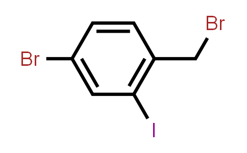 CAS No. 885681-96-9, 4-Bromo-2-iodobenzyl bromide