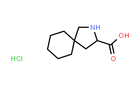 CAS No. 88578-97-6, 2-Azaspiro[4.5]decane-3-carboxylic acid hydrochloride