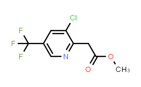 CAS No. 885949-63-3, Methyl 2-(3-chloro-5-(trifluoromethyl)pyridin-2-yl)acetate
