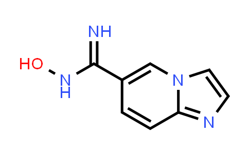 CAS No. 885950-24-3, N-Hydroxyimidazo[1,2-a]pyridine-6-carboximidamide