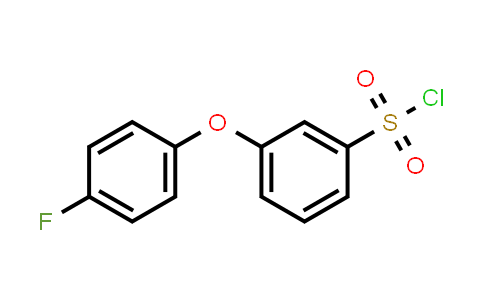 CAS No. 885950-85-6, 3-(4-Fluorophenoxy)benzenesulfonyl chloride