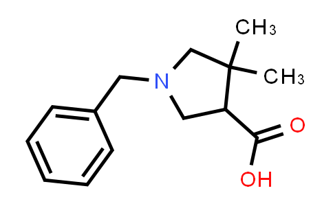 CAS No. 885958-63-4, 1-Benzyl-4,4-dimethylpyrrolidine-3-carboxylic acid