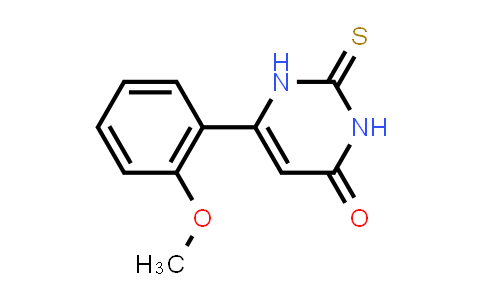 CAS No. 886140-11-0, 6-(2-Methoxyphenyl)-2-thioxo-2,3-dihydropyrimidin-4(1H)-one