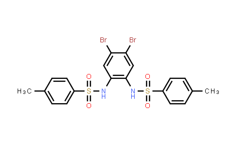 CAS No. 88617-67-8, N-(4,5-Dibromo-2-([(4-methylphenyl)sulfonyl]amino)phenyl)-4-methylbenzenesulfonamide