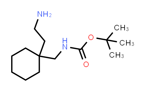 CAS No. 886362-17-0, tert-Butyl ((1-(2-aminoethyl)cyclohexyl)methyl)carbamate
