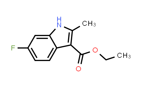 CAS No. 886362-69-2, Ethyl 6-fluoro-2-methylindole-3-carboxylate