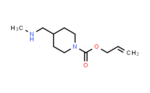 CAS No. 886365-58-8, Allyl 4-((methylamino)methyl)piperidine-1-carboxylate