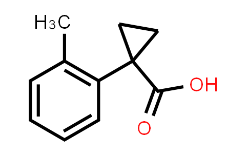 CAS No. 886366-10-5, 1-(2-Methylphenyl)cyclopropanecarboxylic acid