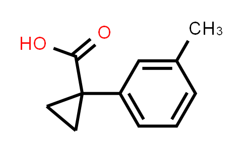 CAS No. 886366-16-1, 1-(m-Tolyl)cyclopropanecarboxylic acid