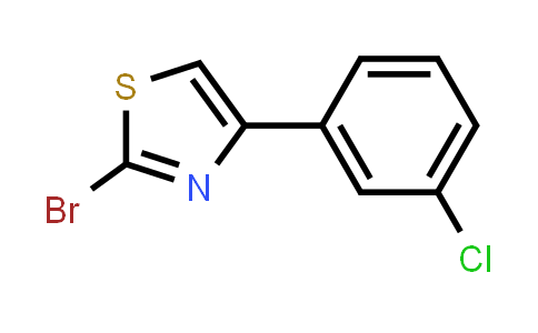 CAS No. 886367-79-9, 2-Bromo-4-(3-chlorophenyl)thiazole