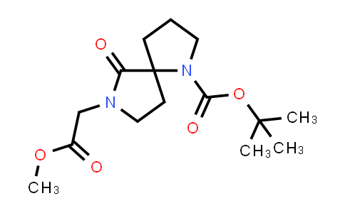 CAS No. 886449-71-4, 1,7-Diazaspiro[4.4]nonane-7-acetic acid, 1-[(1,1-dimethylethoxy)carbonyl]-6-oxo-, methyl ester