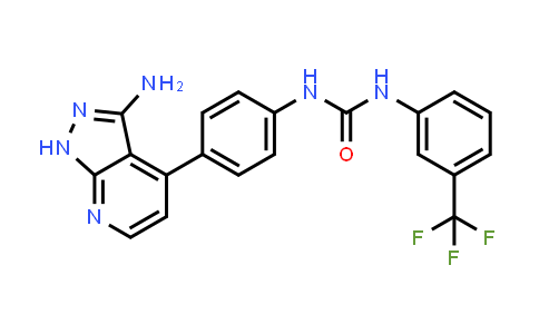 886457-70-1 | Urea, N-[4-(3-amino-1H-pyrazolo[3,4-b]pyridin-4-yl)phenyl]-N'-[3-(trifluoromethyl)phenyl]-