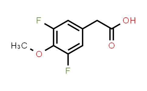 CAS No. 886498-74-4, 3,5-Difluoro-4-methoxyphenylacetic acid