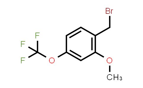 CAS No. 886500-35-2, 1-(Bromomethyl)-2-methoxy-4-(trifluoromethoxy)benzene