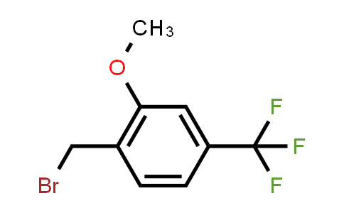 CAS No. 886500-59-0, 2-Methoxy-4-(trifluoromethyl)benzyl bromide