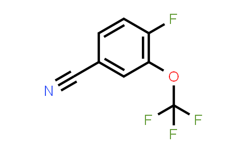 CAS No. 886501-14-0, 4-Fluoro-3-(trifluoromethoxy)benzonitrile