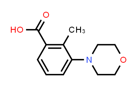 CAS No. 886501-40-2, 2-Methyl-3-morpholin-4-ylbenzoic acid