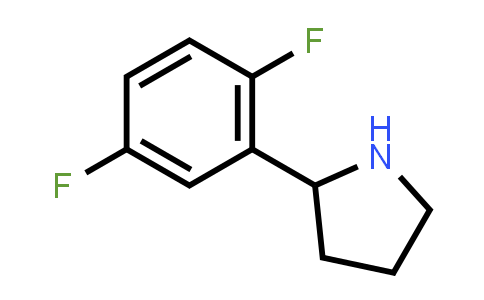 CAS No. 886503-15-7, 2-(2,5-Difluorophenyl)pyrrolidine