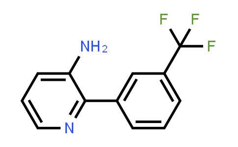 CAS No. 886508-01-6, 2-[3-(Trifluoromethyl)phenyl]pyridin-3-amine