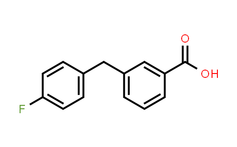 CAS No. 886569-97-7, 3-(4-Fluorobenzyl)benzoic acid