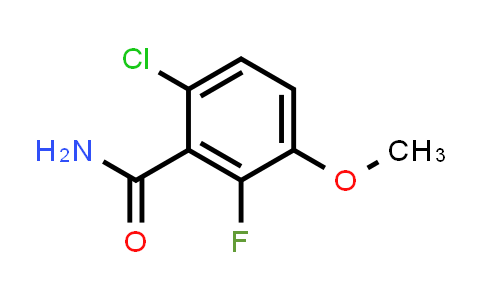 CAS No. 886761-75-7, 6-Chloro-2-fluoro-3-methoxybenzamide