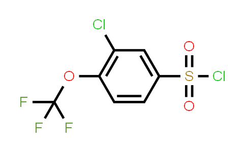 CAS No. 886762-48-7, 3-Chloro-4-(trifluoromethoxy)benzene-1-sulfonyl chloride