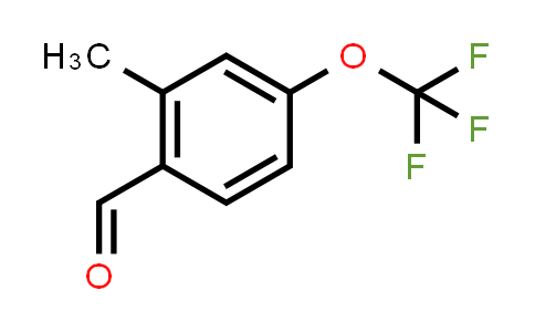 CAS No. 886763-07-1, 2-Methyl-4-(trifluoromethoxy)benzaldehyde