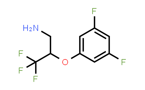 CAS No. 886764-17-6, 2-(3,5-Difluorophenoxy)-3,3,3-trifluoropropan-1-amine